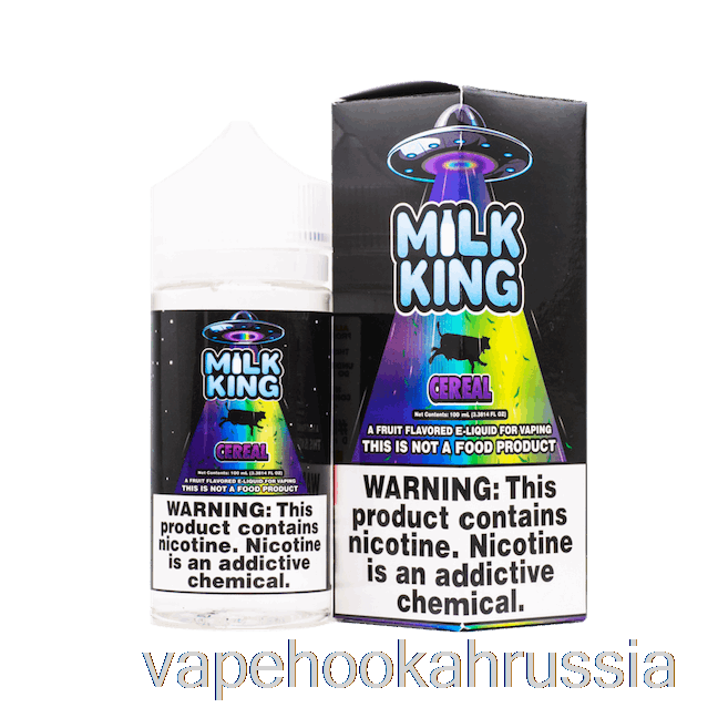 Vape россия хлопья - Milk King - 100мл 3мг